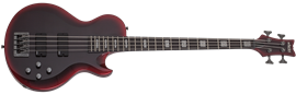 Schecter DIAMOND SERIES Nadja Peulen NP-4 Red Syren   4-String Electric Bass Guitar 2024
